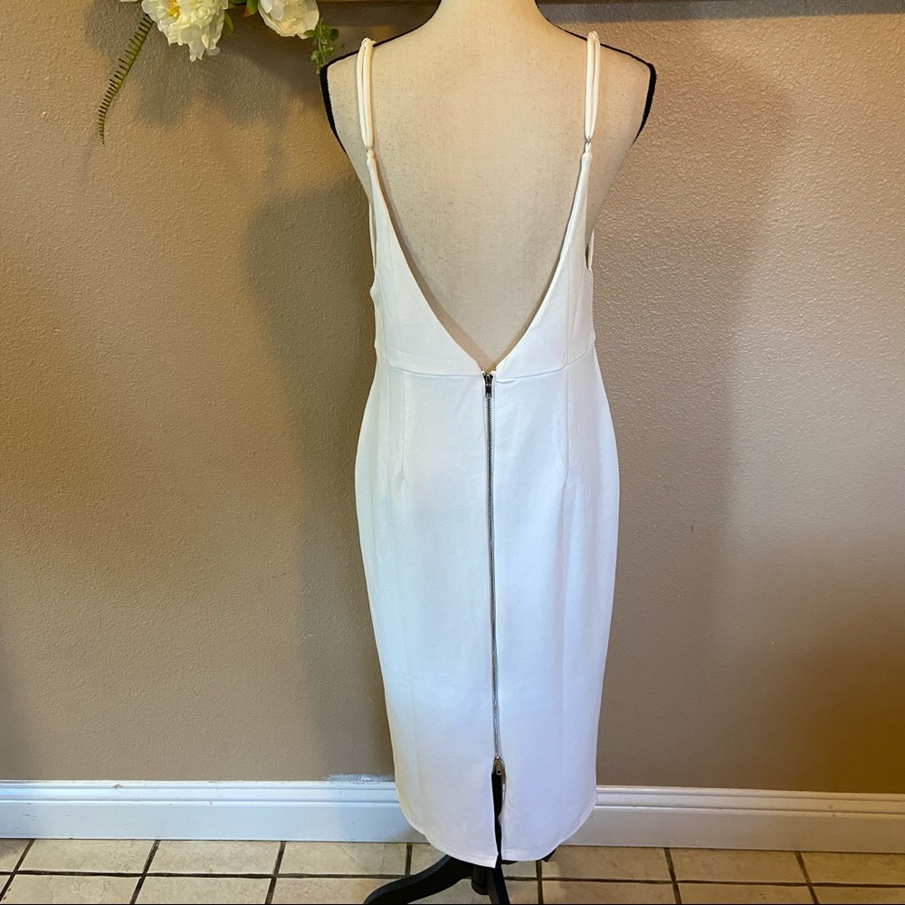 NWOT Lulus All In Favor White Midi Dress - Picture 10 of 16